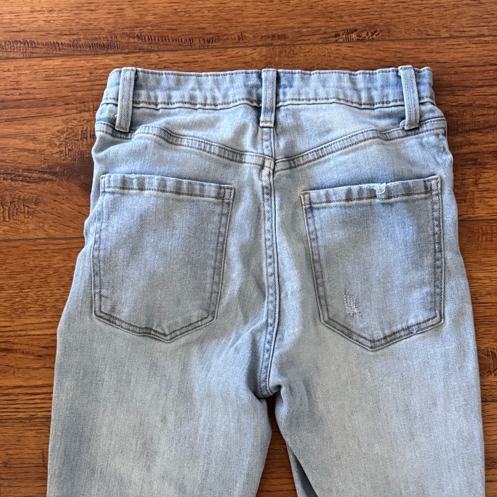 Wild Fable High Rise Slim Straight Blue Jeans - Picture 7 of 9